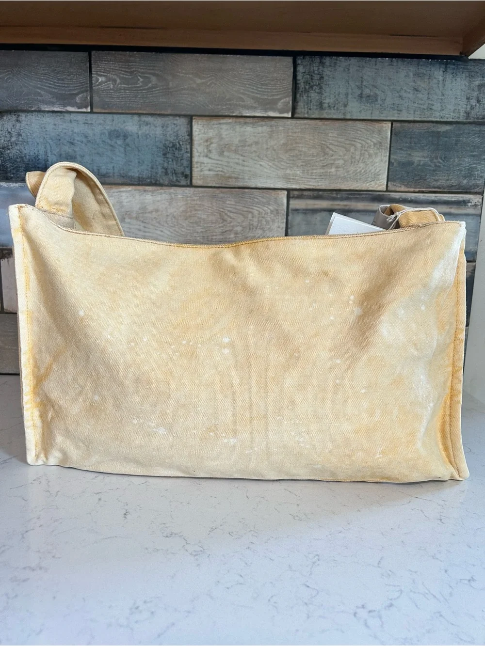 NWT Free People Camp Crush Canvas Sling Bag in Neutral